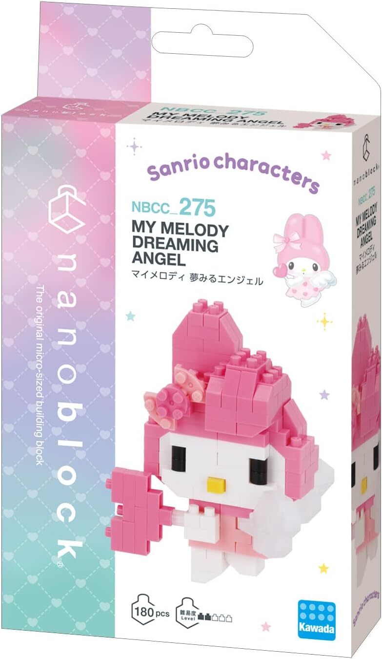 Nanoblock 迷你積木 NBCC_275 美樂蒂 夢幻天使 KD23686