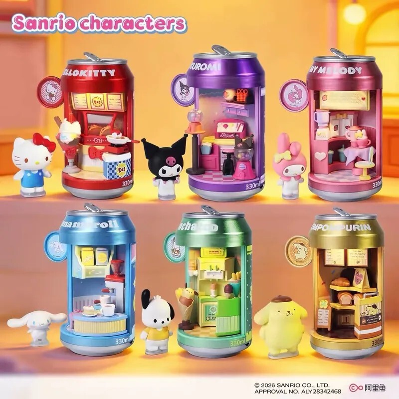 盲盒-三麗鷗小汽水甜品商店街