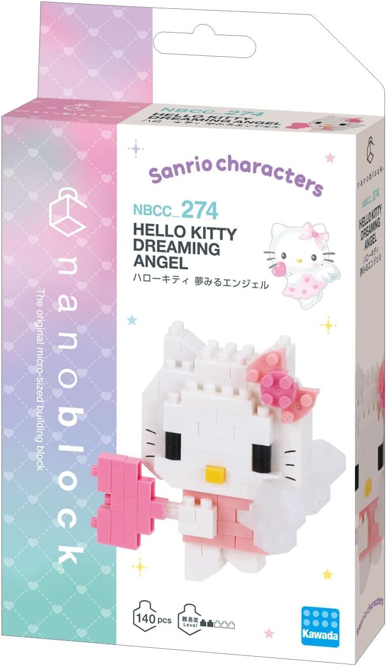 Nanoblock 迷你積木 NBCC_274 Hello Kitty 夢幻天使 KD23685