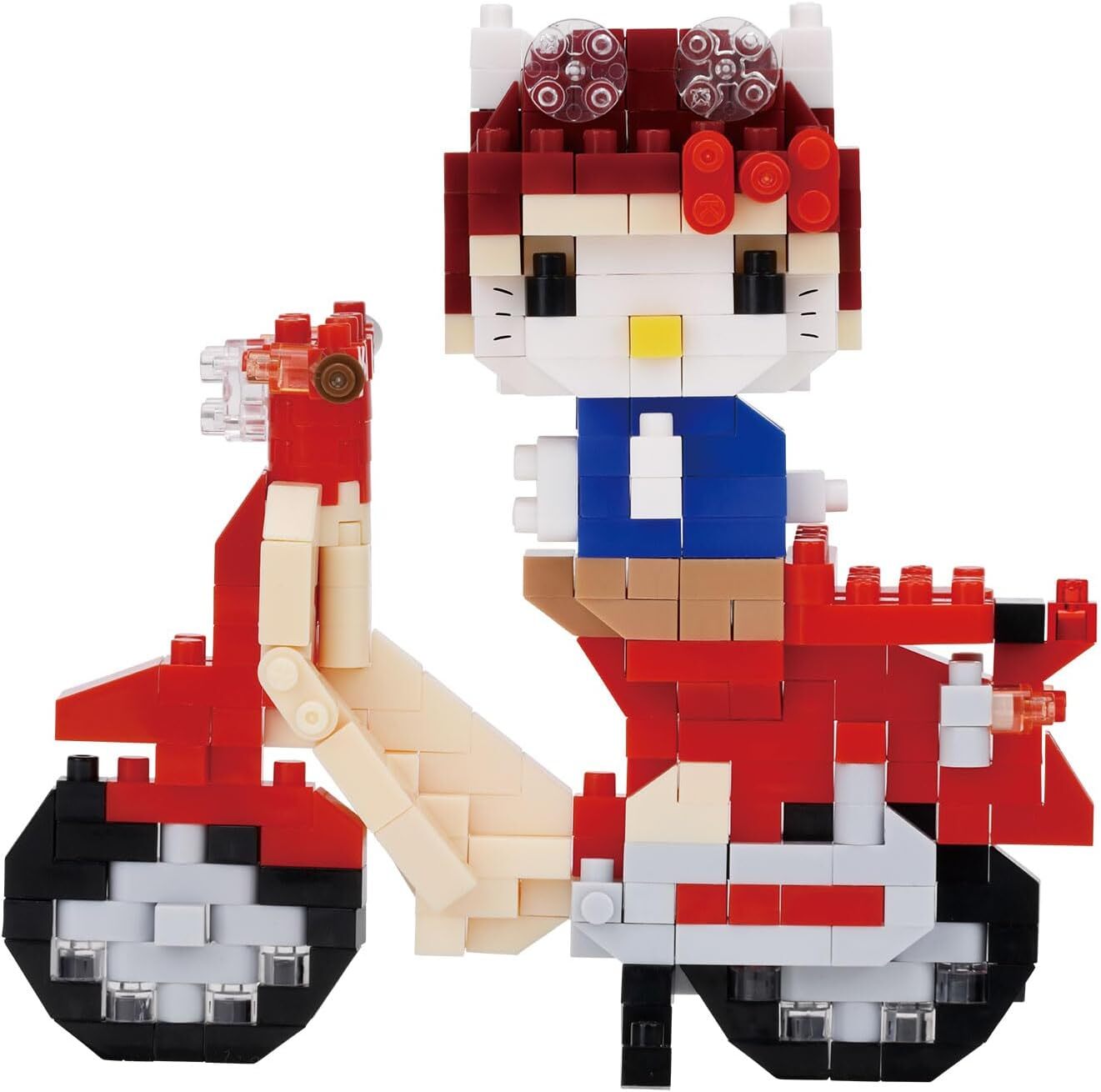 Nanoblock 迷你積木 NBCC_263 Hello Kitty × Honda Super Cub KD23608