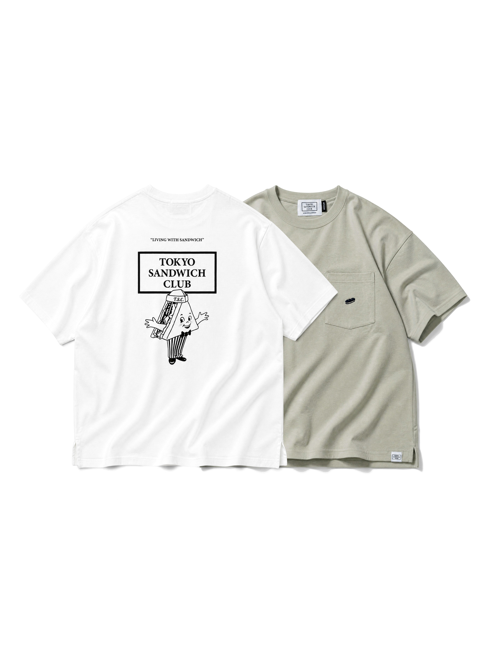 TOKYO SANDWICH CLUB TSC Boy Pocket Tee 圖像口袋短T
