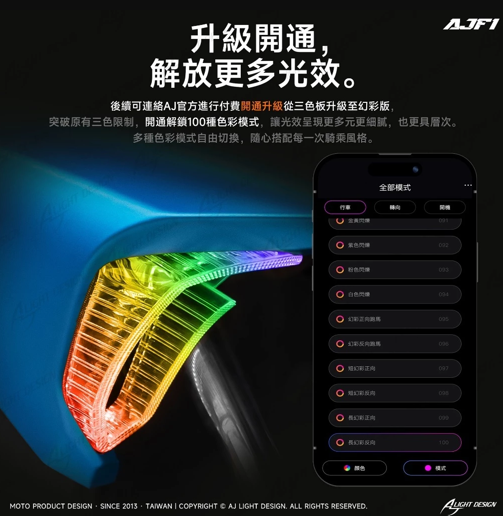 【AJ】 force1.0系列 全新改款方向燈