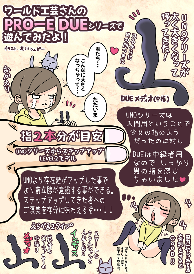 PRO-E Due Medio 前列腺按摩器