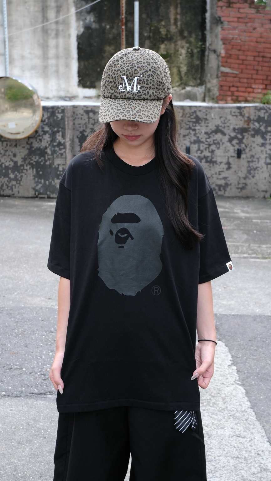 BAPE TONAL APE HEAD RELAXED FIT 猿人頭 短Tee 1M80110334