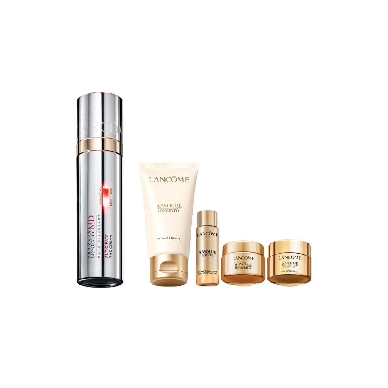 LANCÔME 菁純MD馭時補劑精華 初時精華乳霜 50ml 套裝