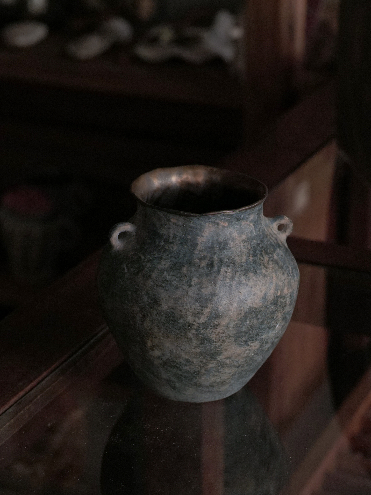 大美 suii｜青花小耳朵花器｜中
