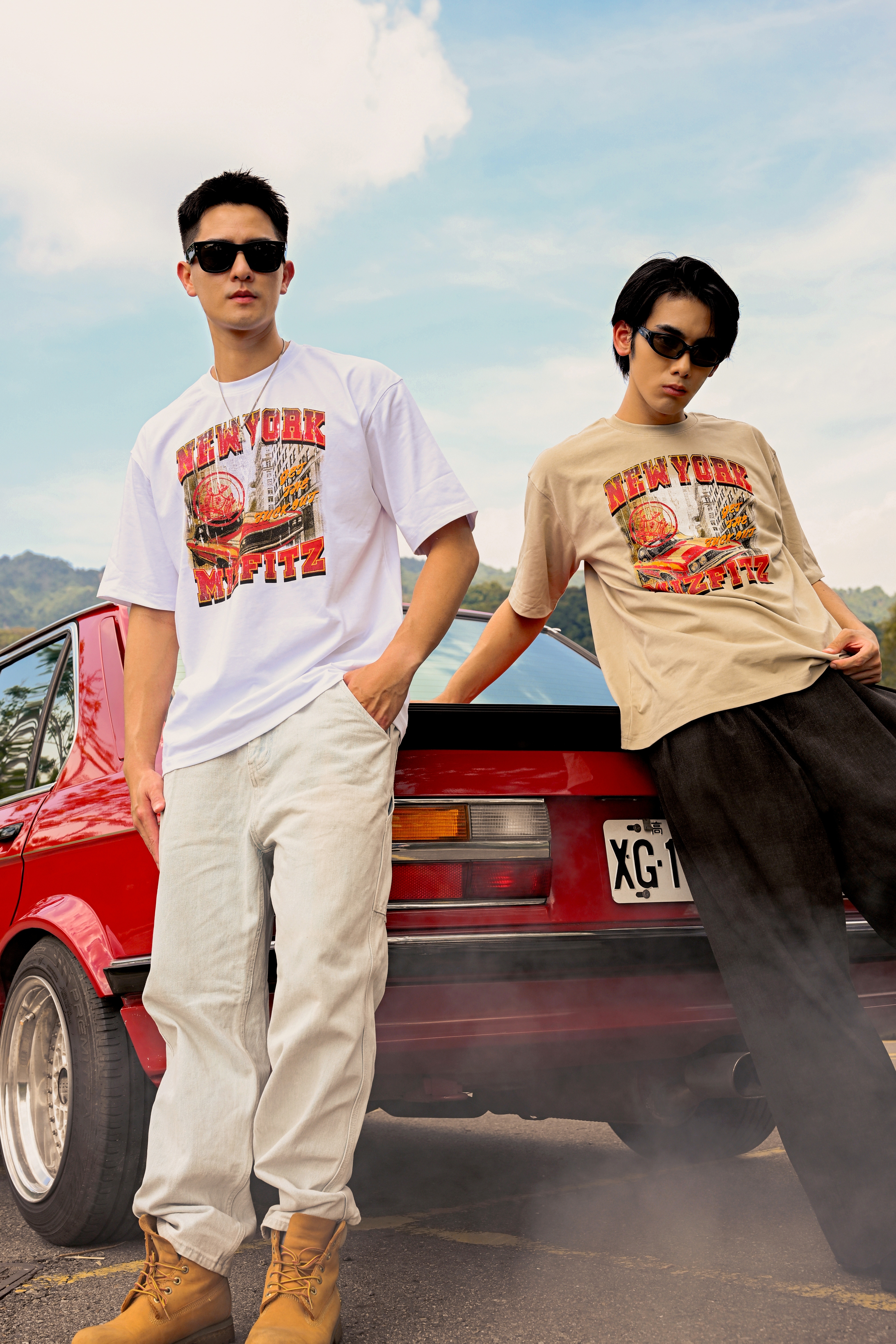 ☆ETW☆【EASY TO WEAR】MIZFITZ NEW YORK T-SHIRT 紐約 春夏 短T