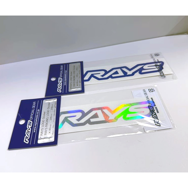 RAYS NO.19 RAYS LOGO STICKER 140MM