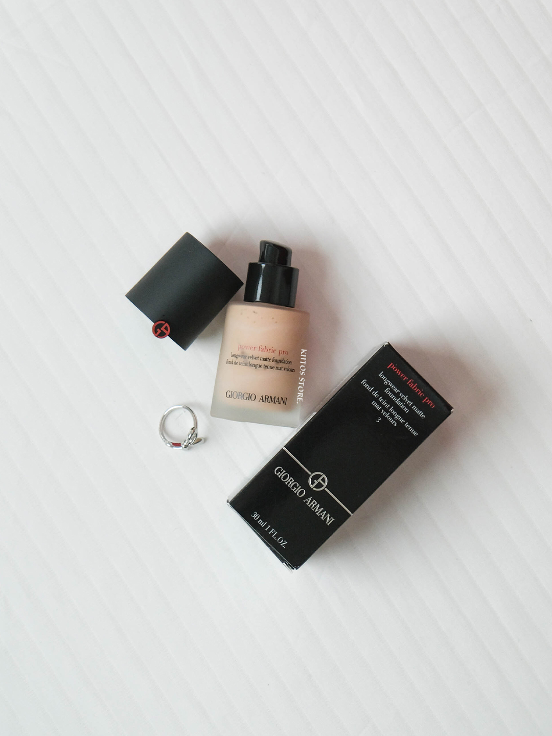 【現貨】Giorgio Armani 超持妝絲絨水慕斯粉底PRO 色號#3 30ml