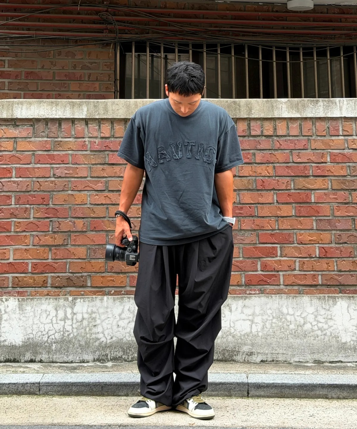 韓國 Nautica Arch Dyed Tee [483]