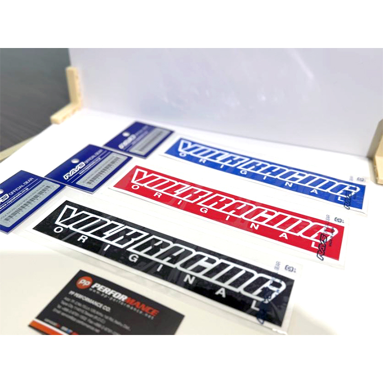 RAYS VOLK RACING LOGO BOX STICKER