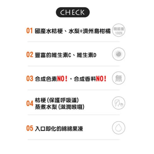 【樂森藥局】LUSOL 韓國 桔梨橘子果凍 12M+