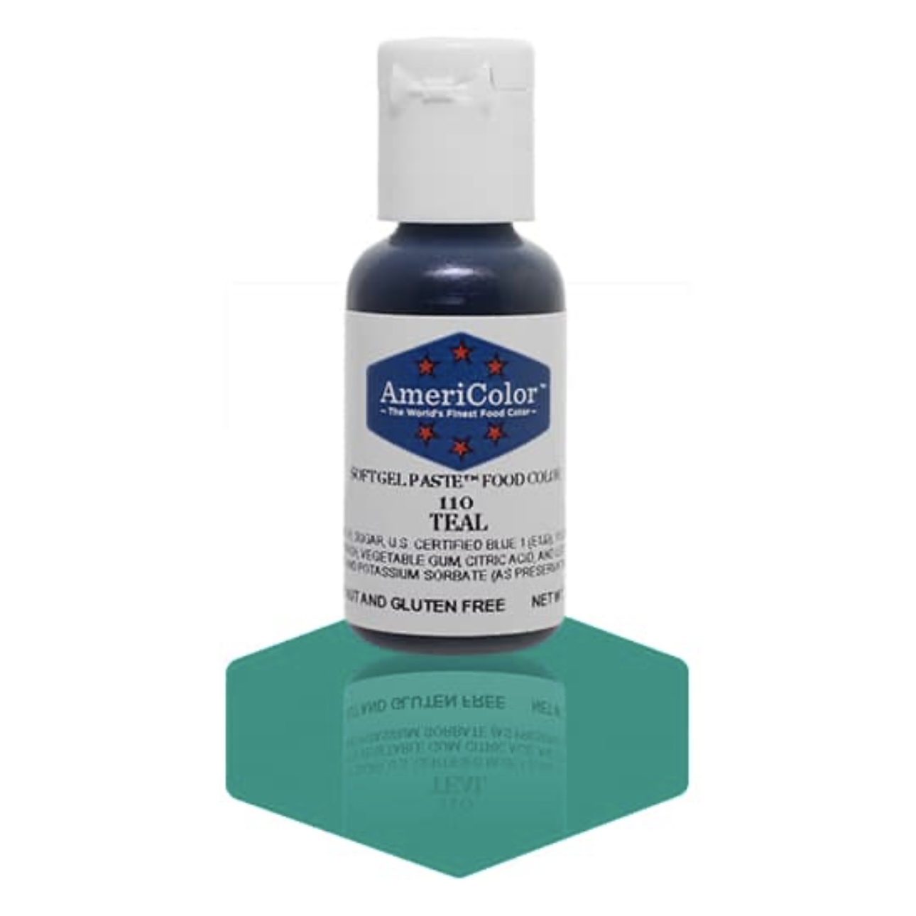 AmeriColor Soft Gel Paste Food Colour Teal 21g
