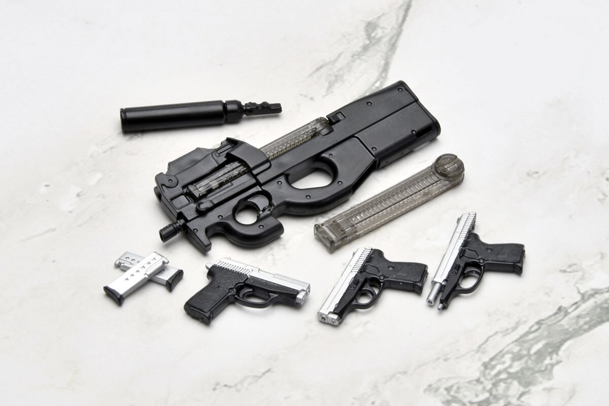 TOMYTEC 1/12 LA-GG01 P90 P239 神槍少女 荷莉葉特 迷你武裝 組裝模型