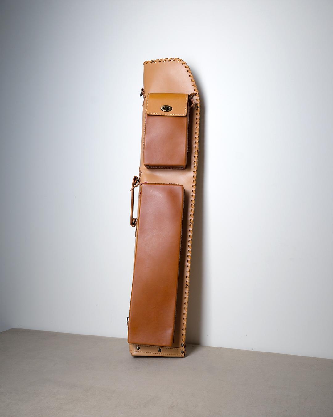 Tico 3x5 Leather Soft Case (Natural/Cognac)