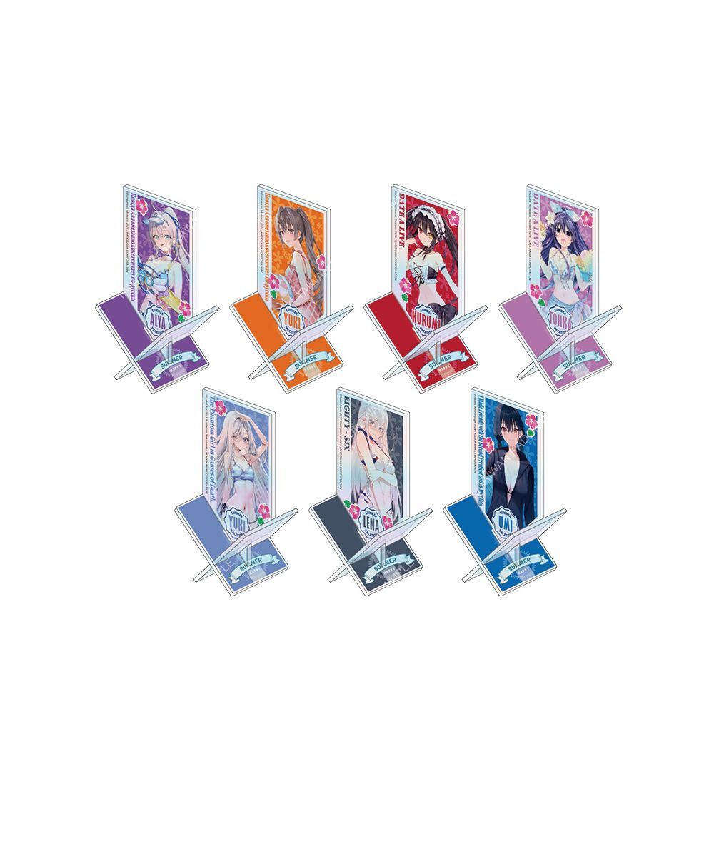 2026漫博會場先行商品-夏季風情！盲抽炫彩交叉立牌