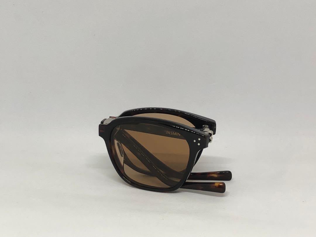 Gentle Monster Jasmin Tortoise Frame | Brown Lens (Foldable Pocket Collection)