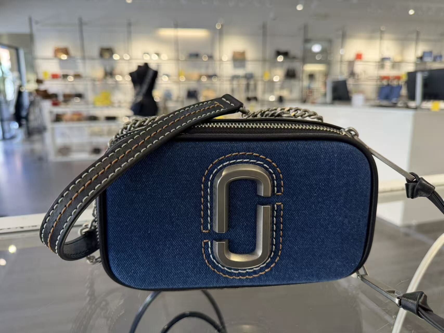 【直播】Marc Jacobs LX082775 牛仔相機包