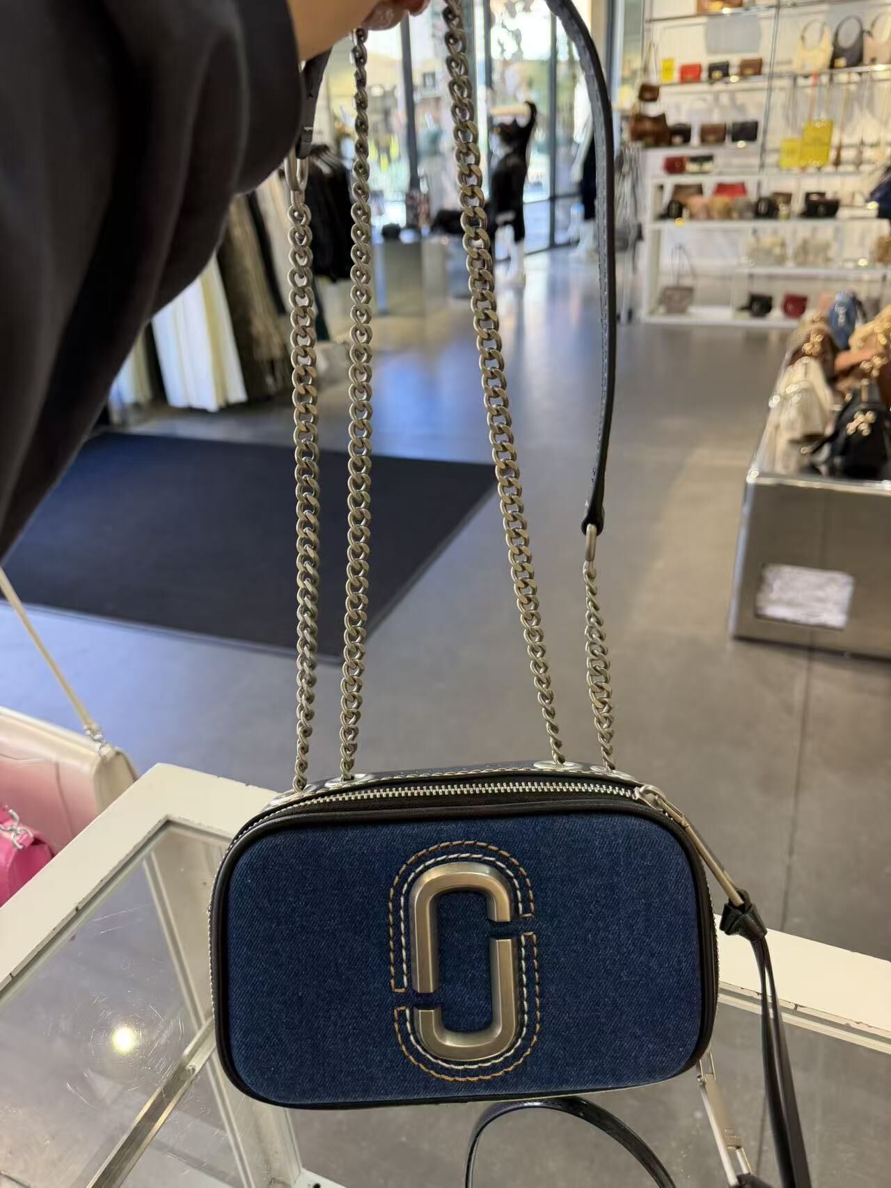【直播】Marc Jacobs LX082775 牛仔相機包