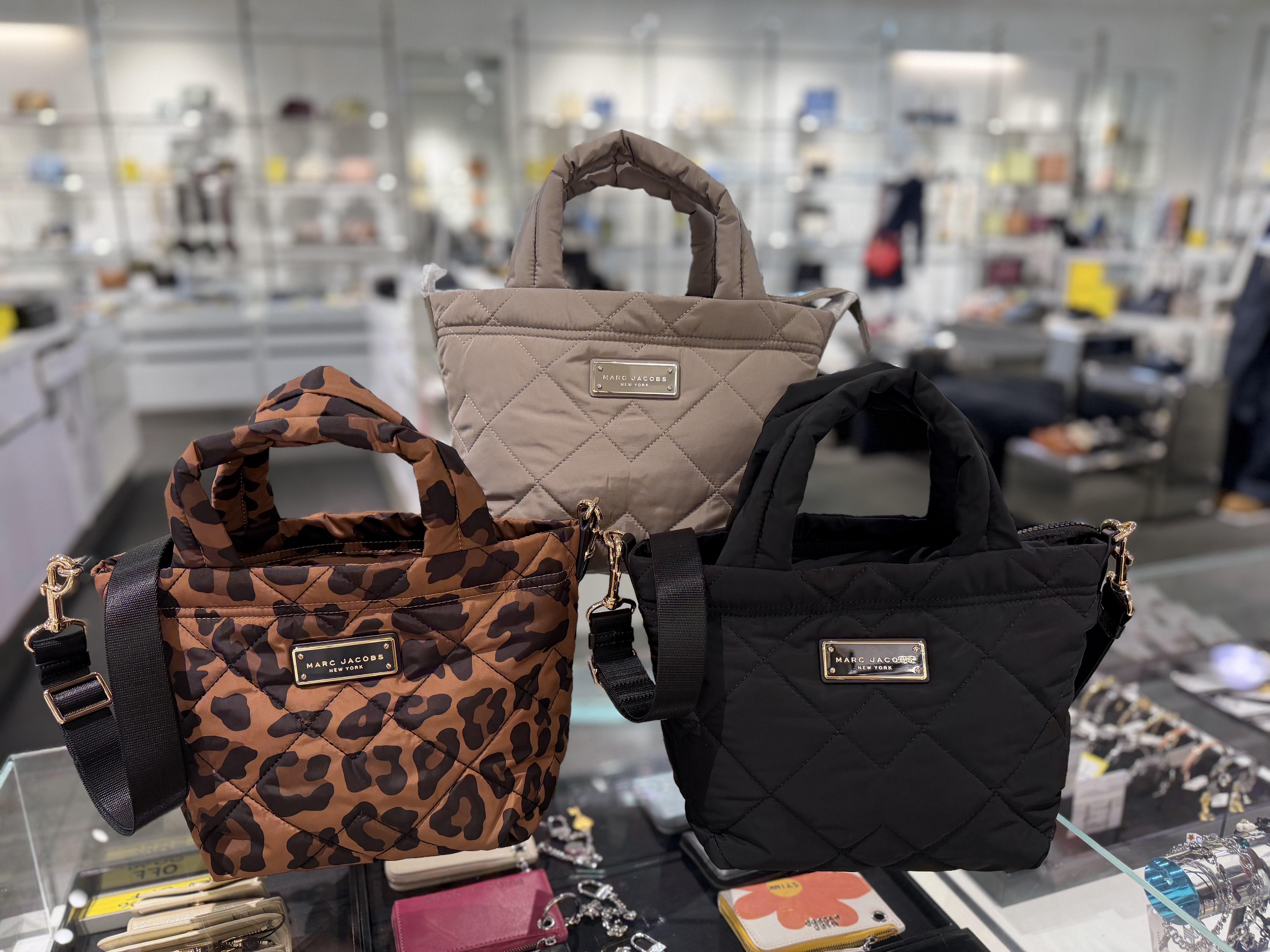 【直播】Marc Jacobs LX082778 菱格小號兩用TOTE
