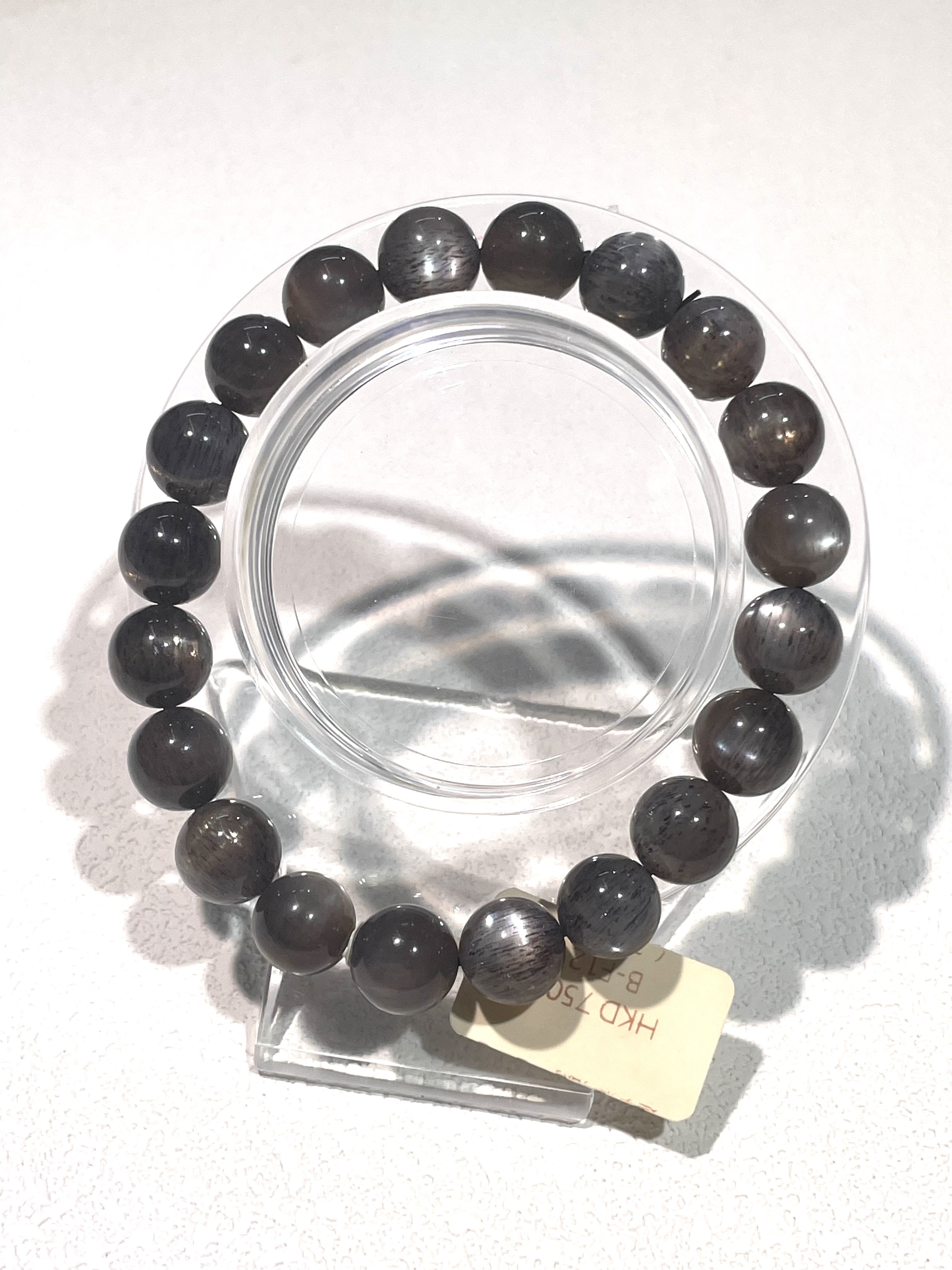 (現貨) 黑太陽手鏈 10mm (3967)