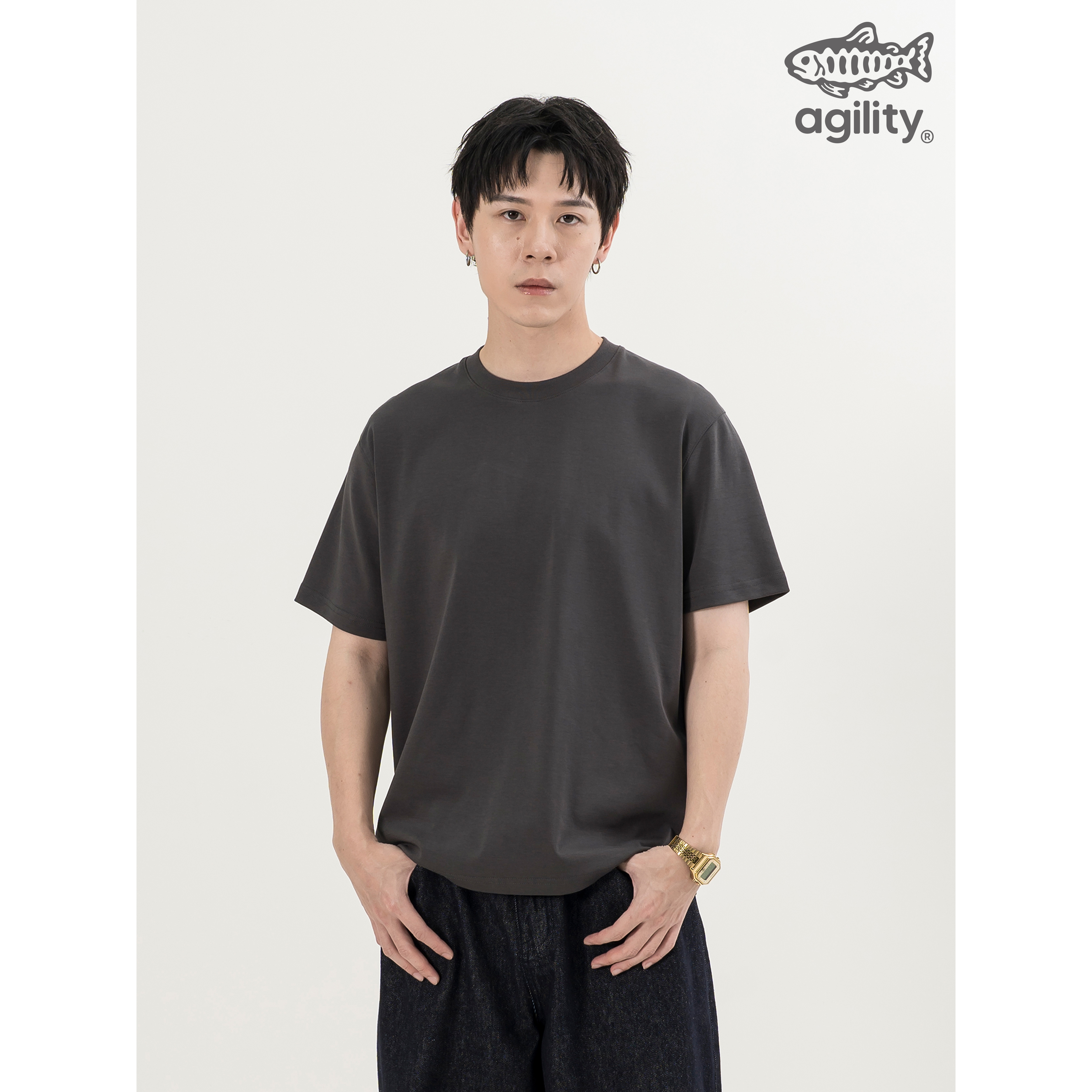AGILITY Cooling SP Logo Inner Tee 涼感合身 內搭短Tee [FS0]