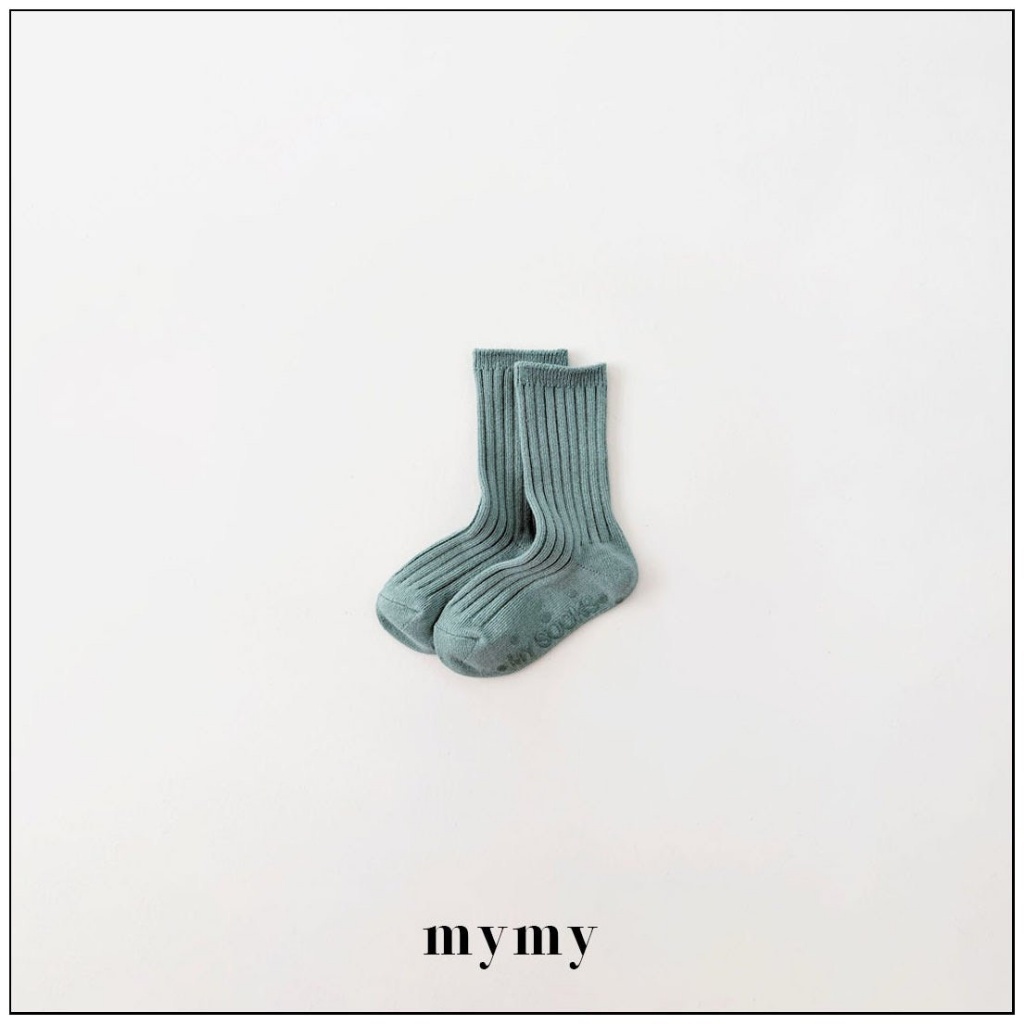 正韓秋Mysocks 秋季色系日常襪(三入一組)