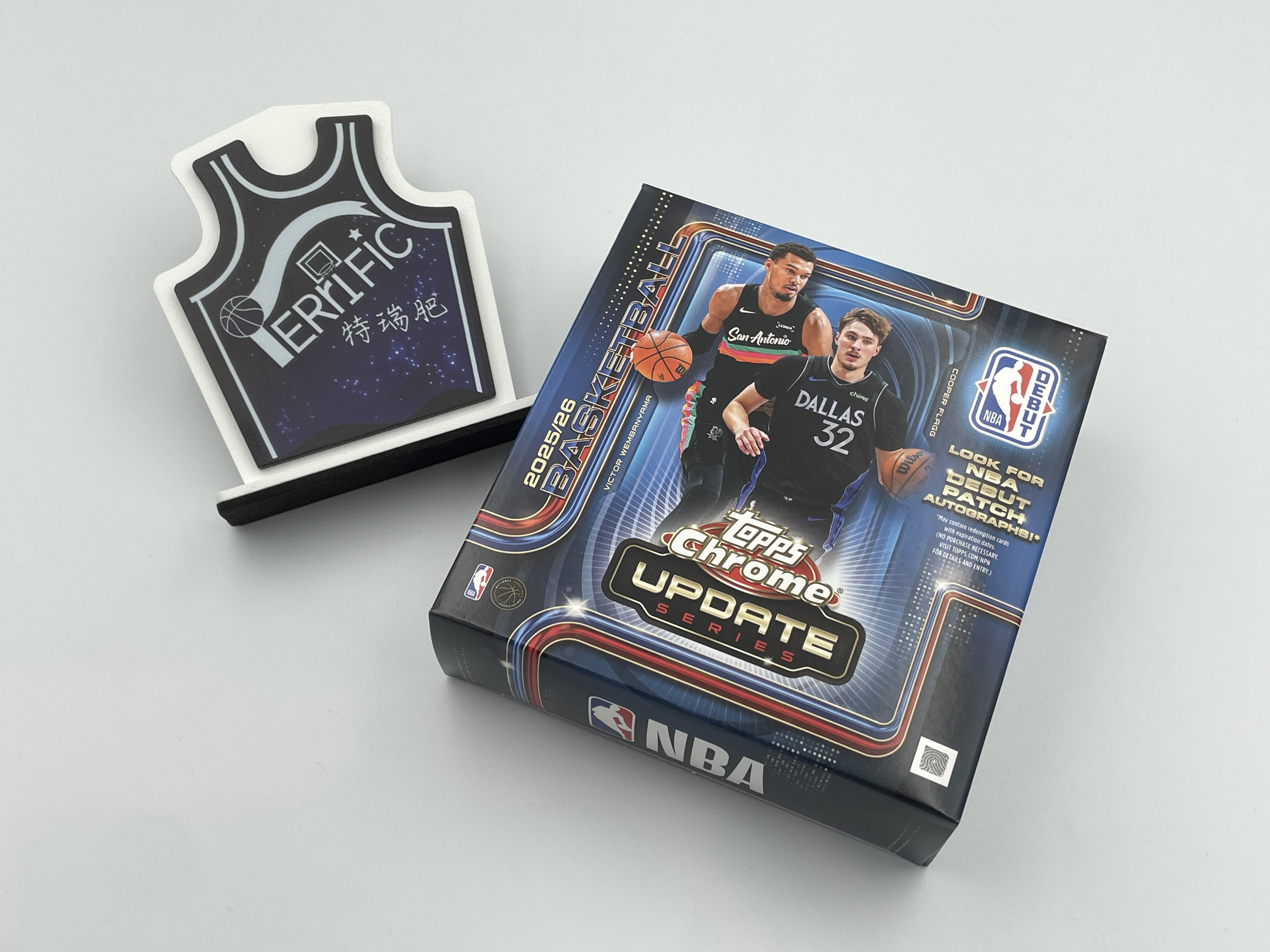 NBA球員卡 2025-26 Topps Chrome® Updates Basketball - Mega Box 完整盒出售 無封膜 未拆盒 官網貨 全新