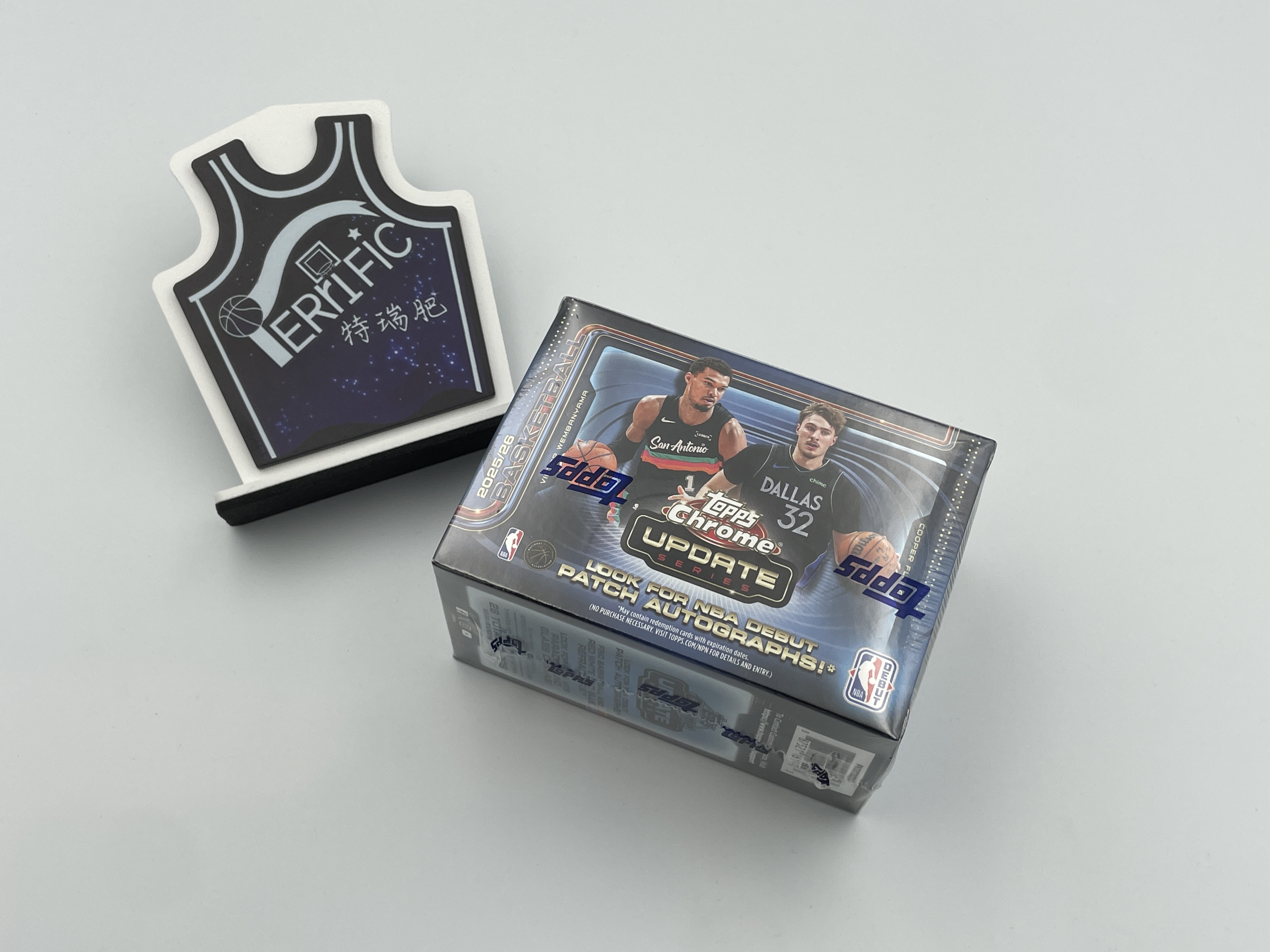 NBA球員卡 2025-26 Topps Chrome® Updates Basketball - Value Box 完整盒出售 封膜未拆 官網貨 全新
