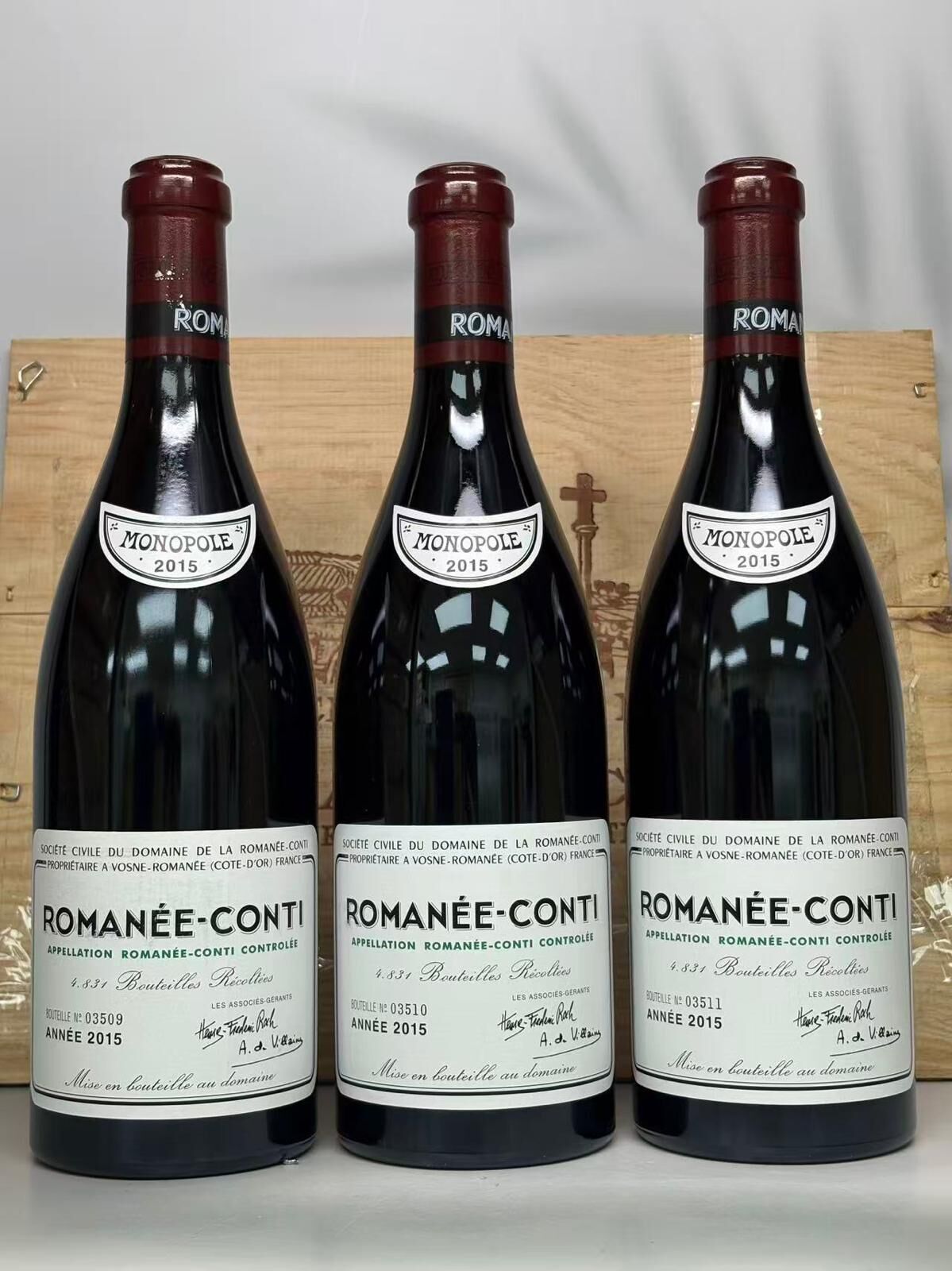 Domaine de la Romanee Conti Romanee Conti Grand Cru 2015 (BH99)