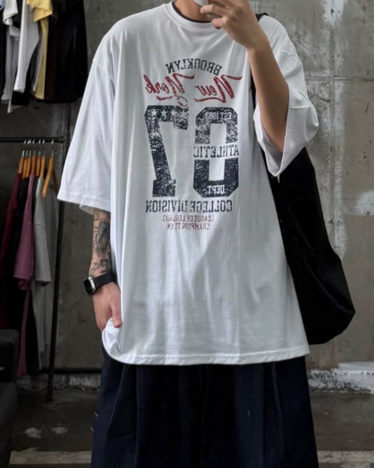 英文字短袖Tee TAC-M-007T