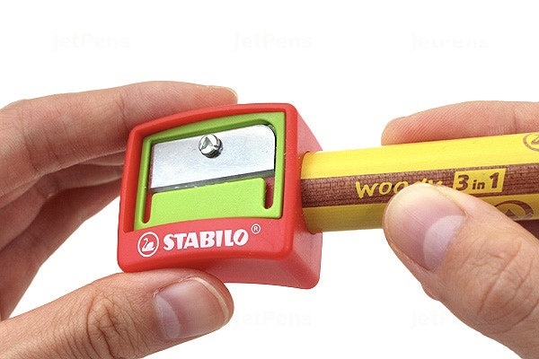 STABILO WOODY 3 IN 1 PASTEL CRAYON SHARPNER