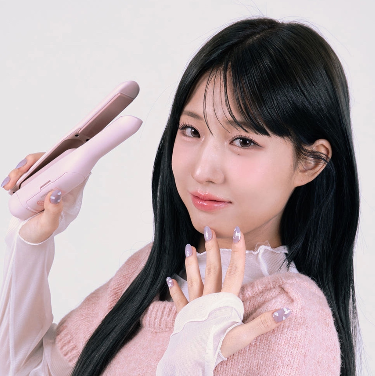OA 無線離子直髮夾｜可拆卸電池｜可登機 (Pink 粉色)