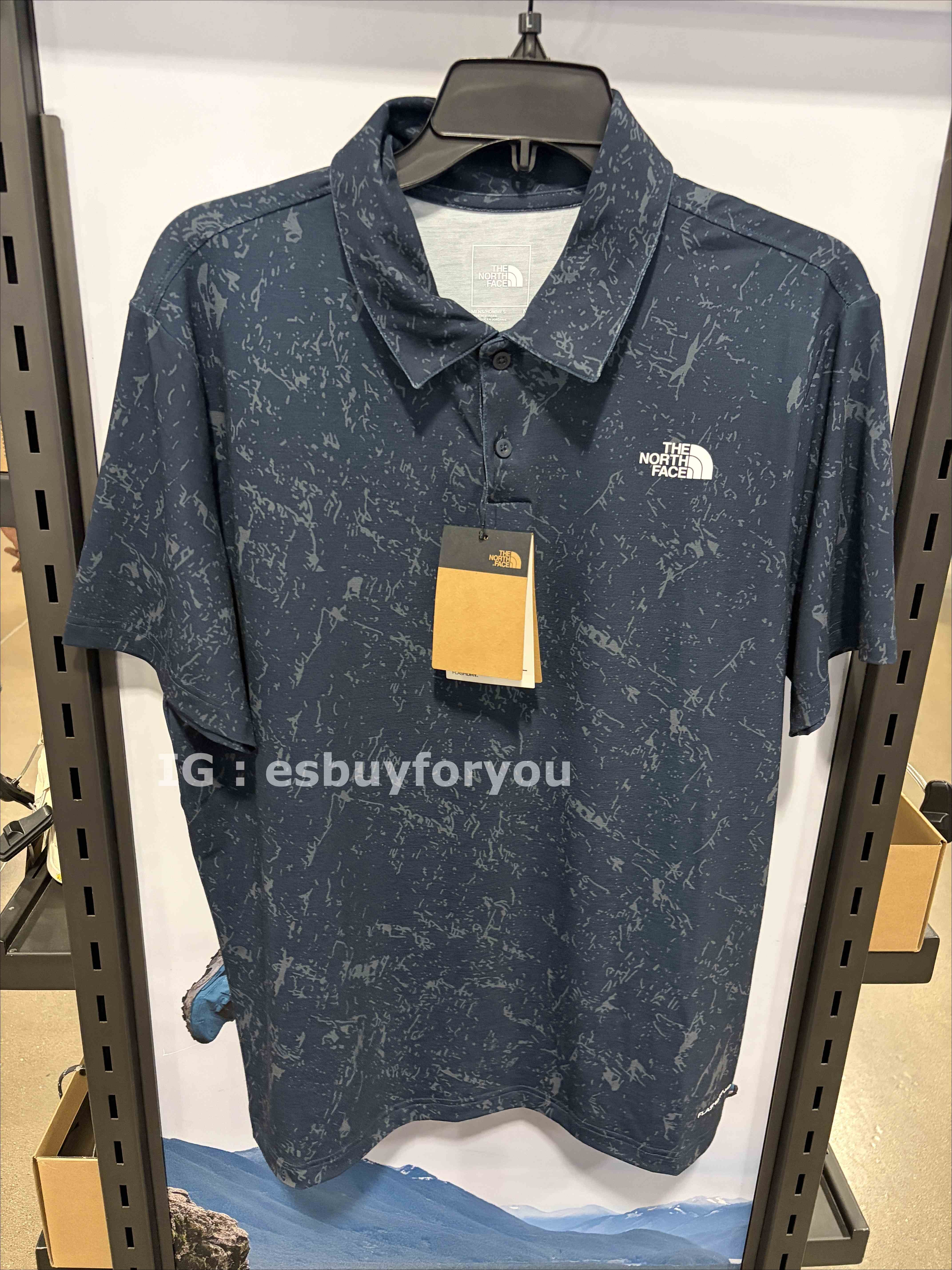 THE NORTH FACE 男大人 機能型 超速乾FLASHDRY-XD 排汗 彈性 Polo衫