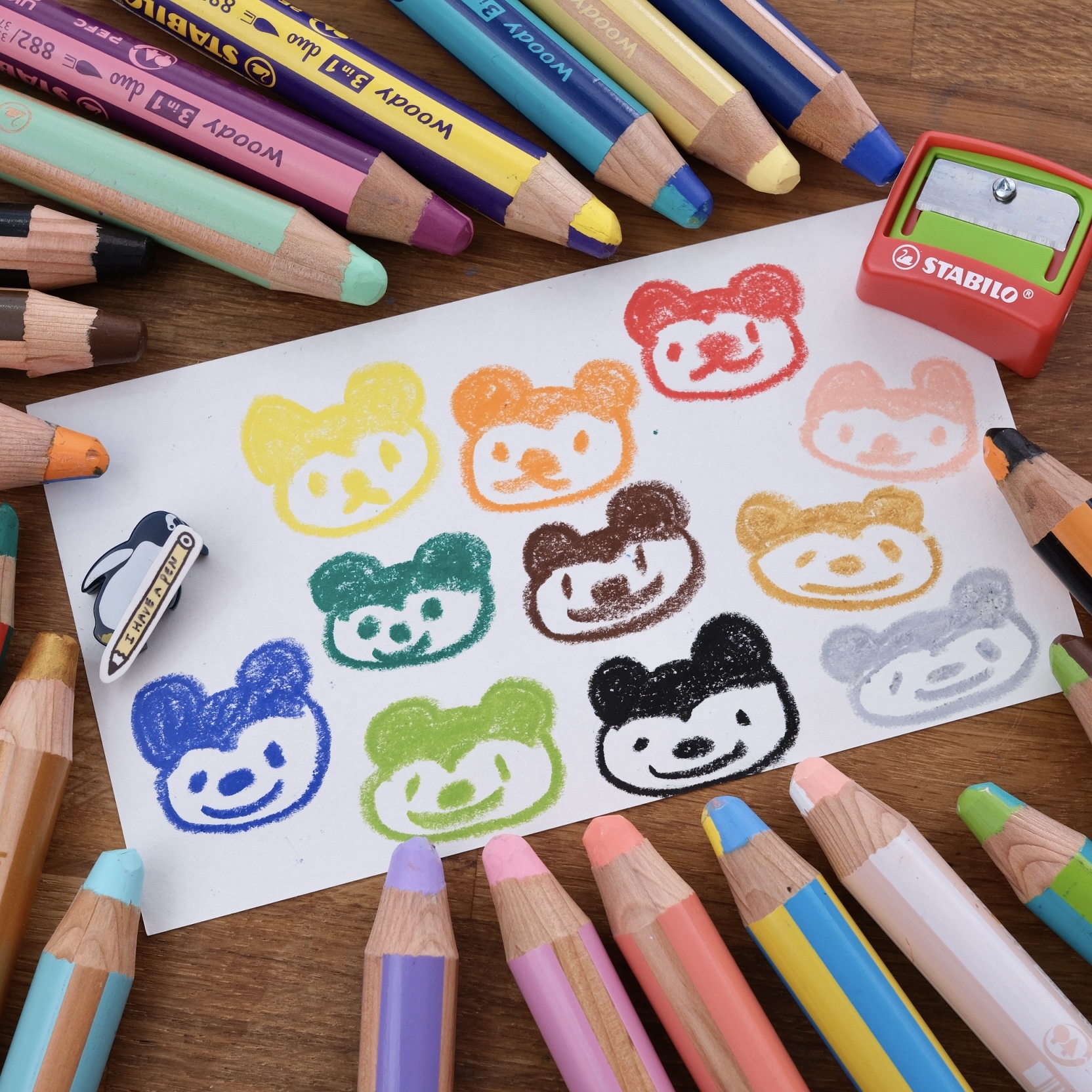 STABILO WOODY 3 IN 1 PASTEL CRAYON