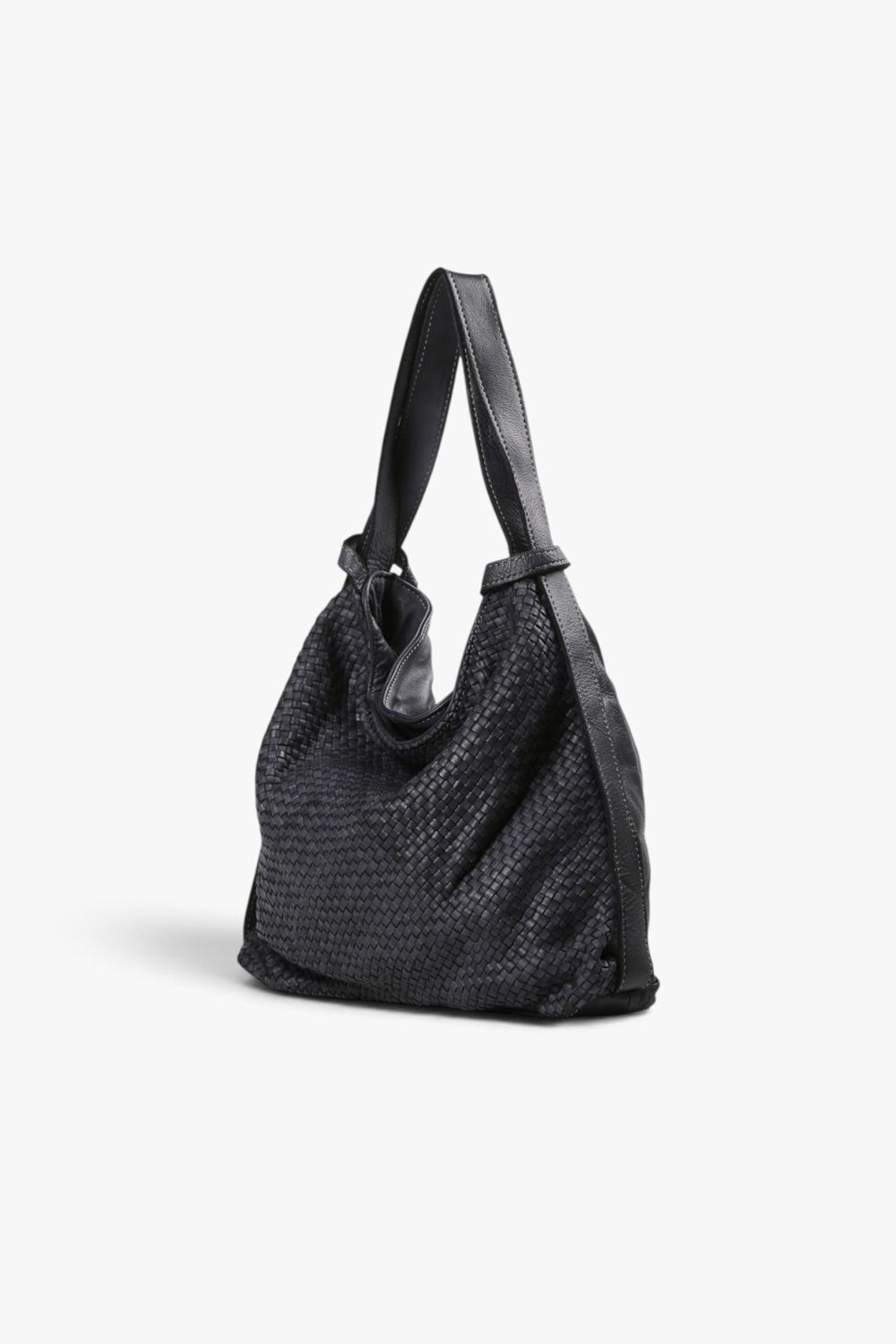 Doppia Woven 編織兩用包 霧藍灰