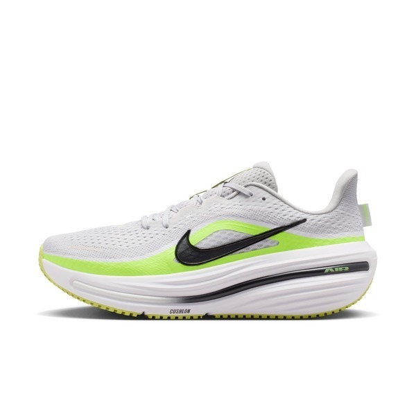Nike 耐吉 Air Winflo 12 IX5015-001 男 慢跑鞋 運動鞋 厚底 緩震 淺灰 螢光黃