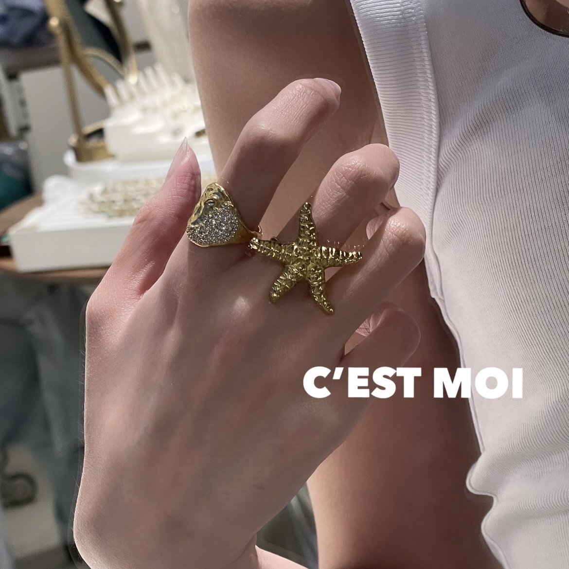 BOHM PARIS-Motif戒指