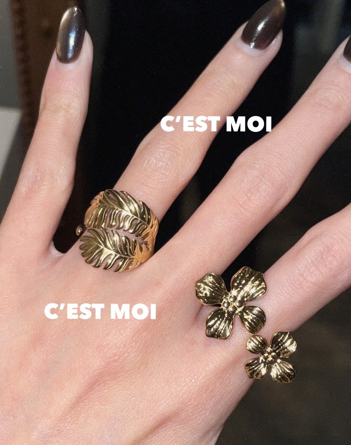 BOHM PARIS-2 Feuillages戒指