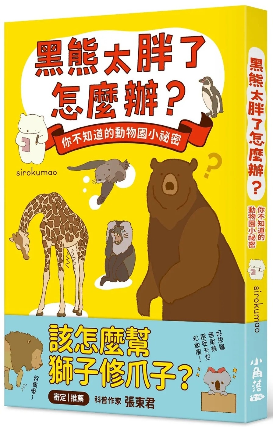 黑熊太胖了怎麼辦? 你不知道的動物園小祕密