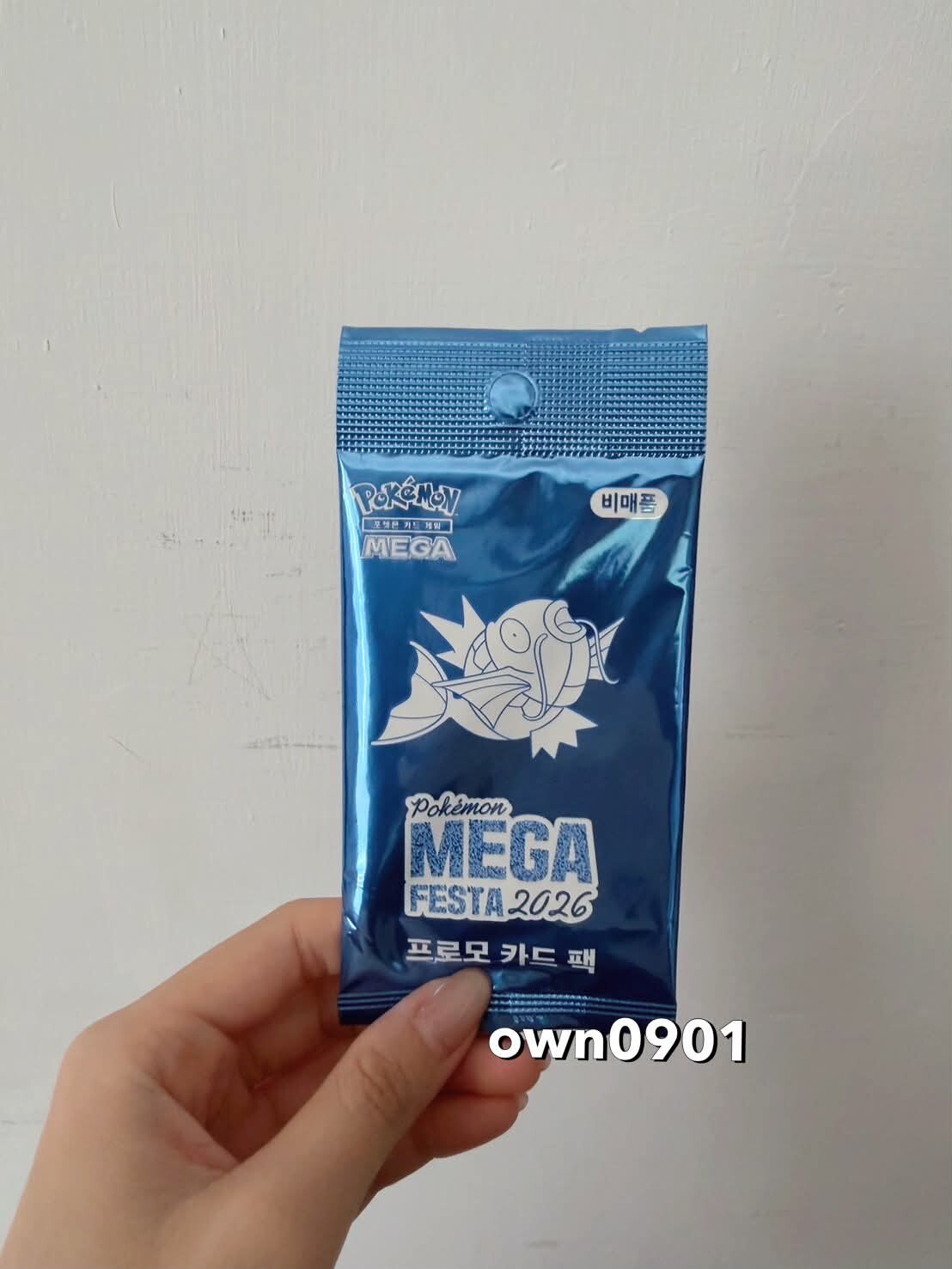 【OWN】Pokémon 寶可夢 韓國限定 MEGA 限定 卡片 鯉魚王 限量 韓文