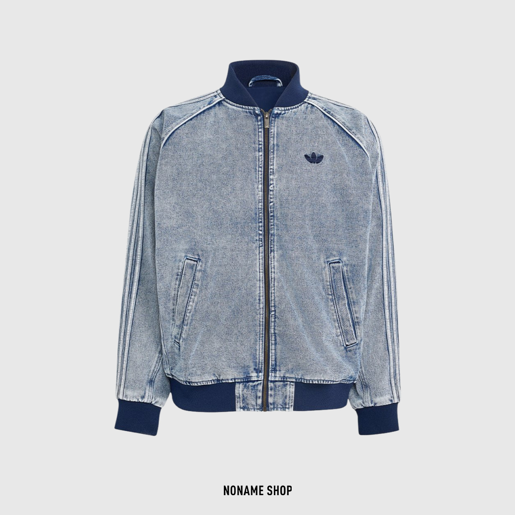 ADIDAS ORIGINALS SST 丹寧 牛仔 飛行外套 藍 (男款)
