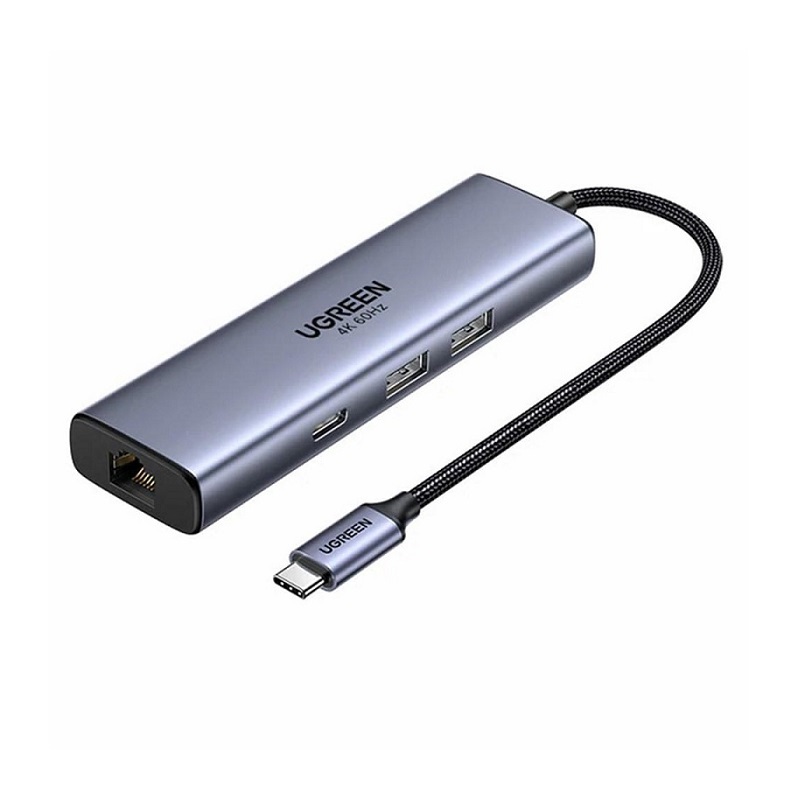 UGREEN 綠聯 USB-C 6-in-1 集線器 CM512 (45000)