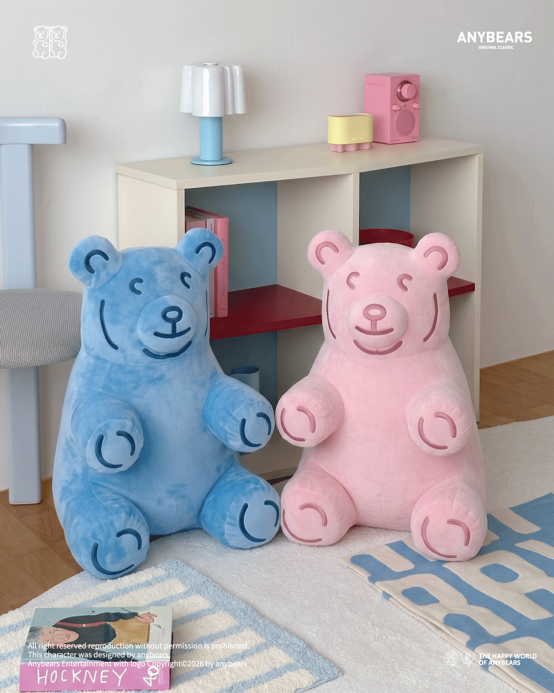 ANYBEARS® BEARS MADE doll 熊熊絨毛玩偶