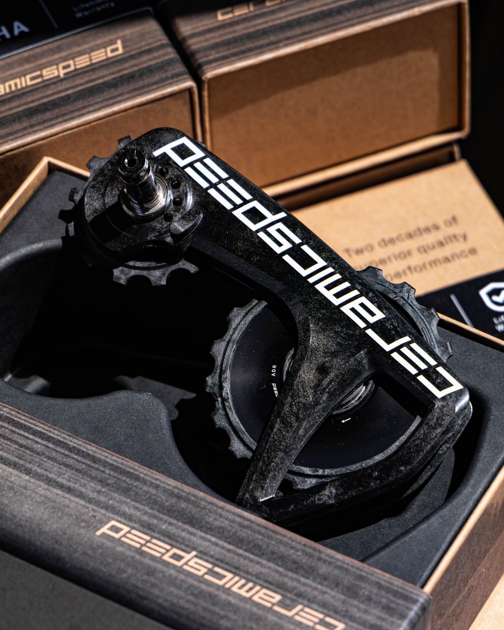 【Ceramicspeed】加大導輪 OSPW RS ALPHA SHIMANO 9250/8150  /BLACK TEAM