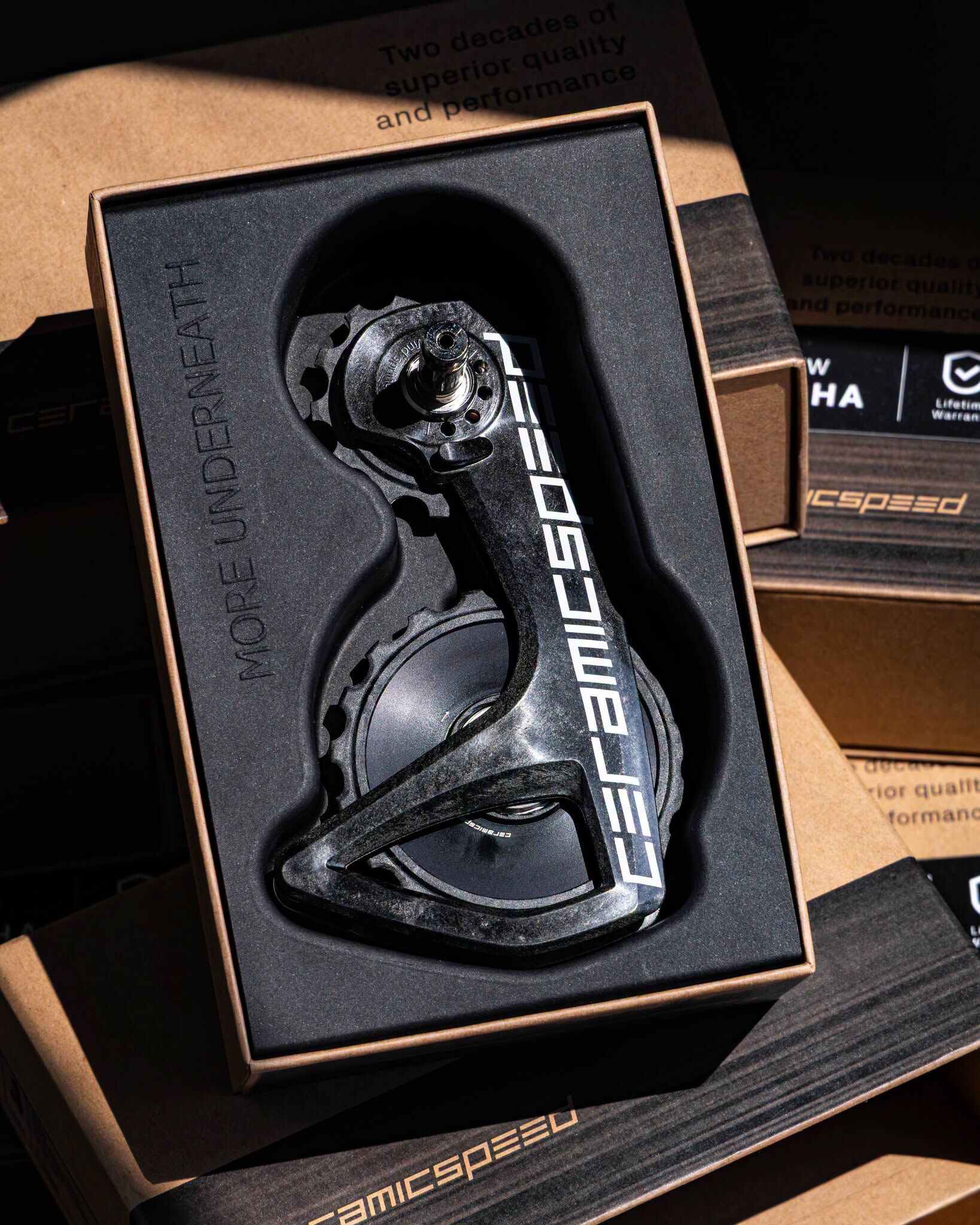 【Ceramicspeed】加大導輪 OSPW RS ALPHA SHIMANO 9250/8150  /BLACK TEAM