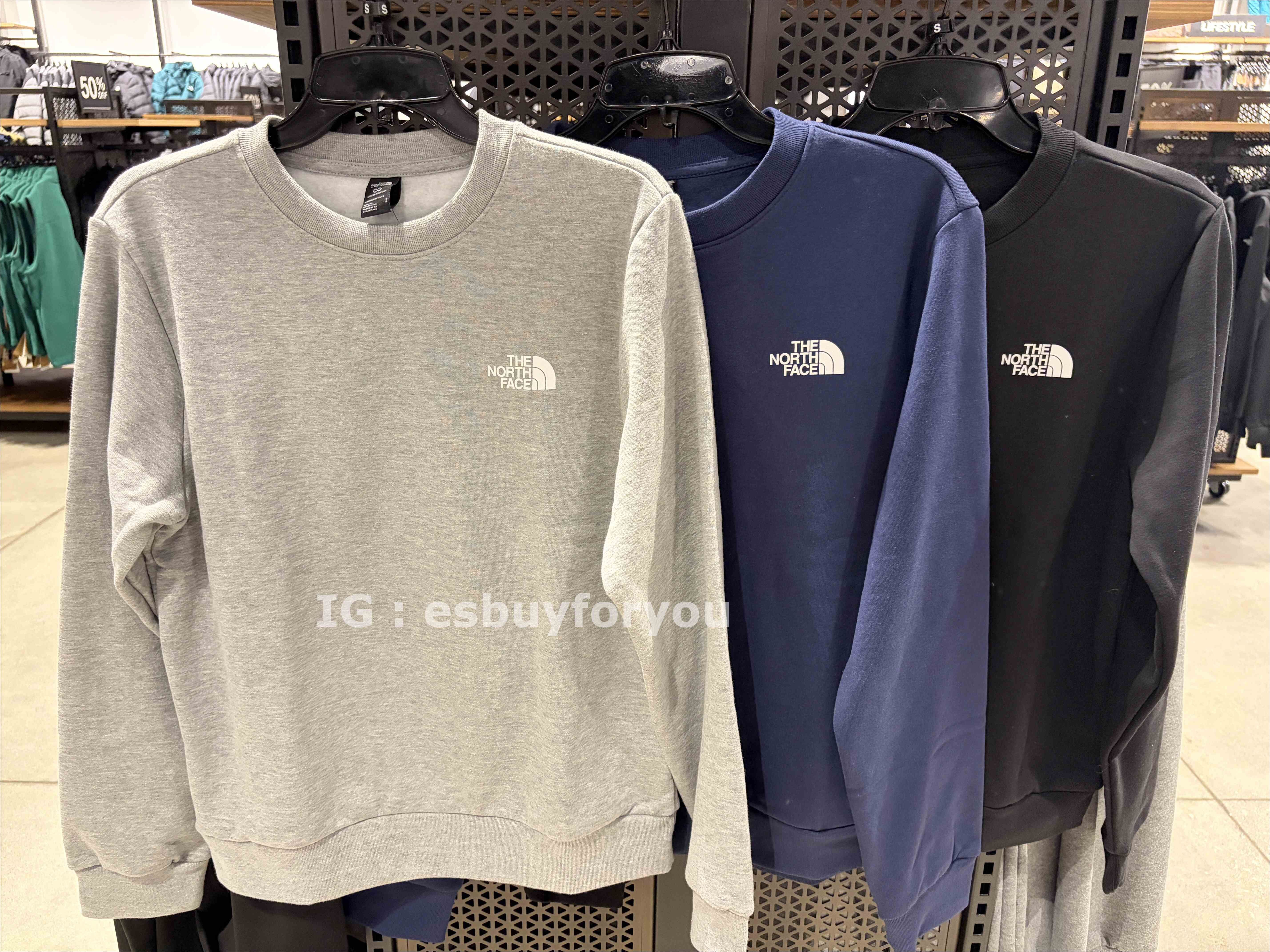 THE NORTH FACE 女大人 經典小標 刷毛 大學TEE (3色)