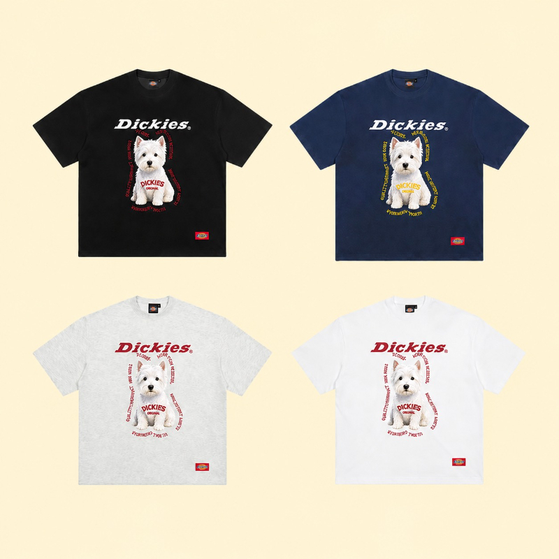 🔥 DICKIES 美式復古 狗狗T