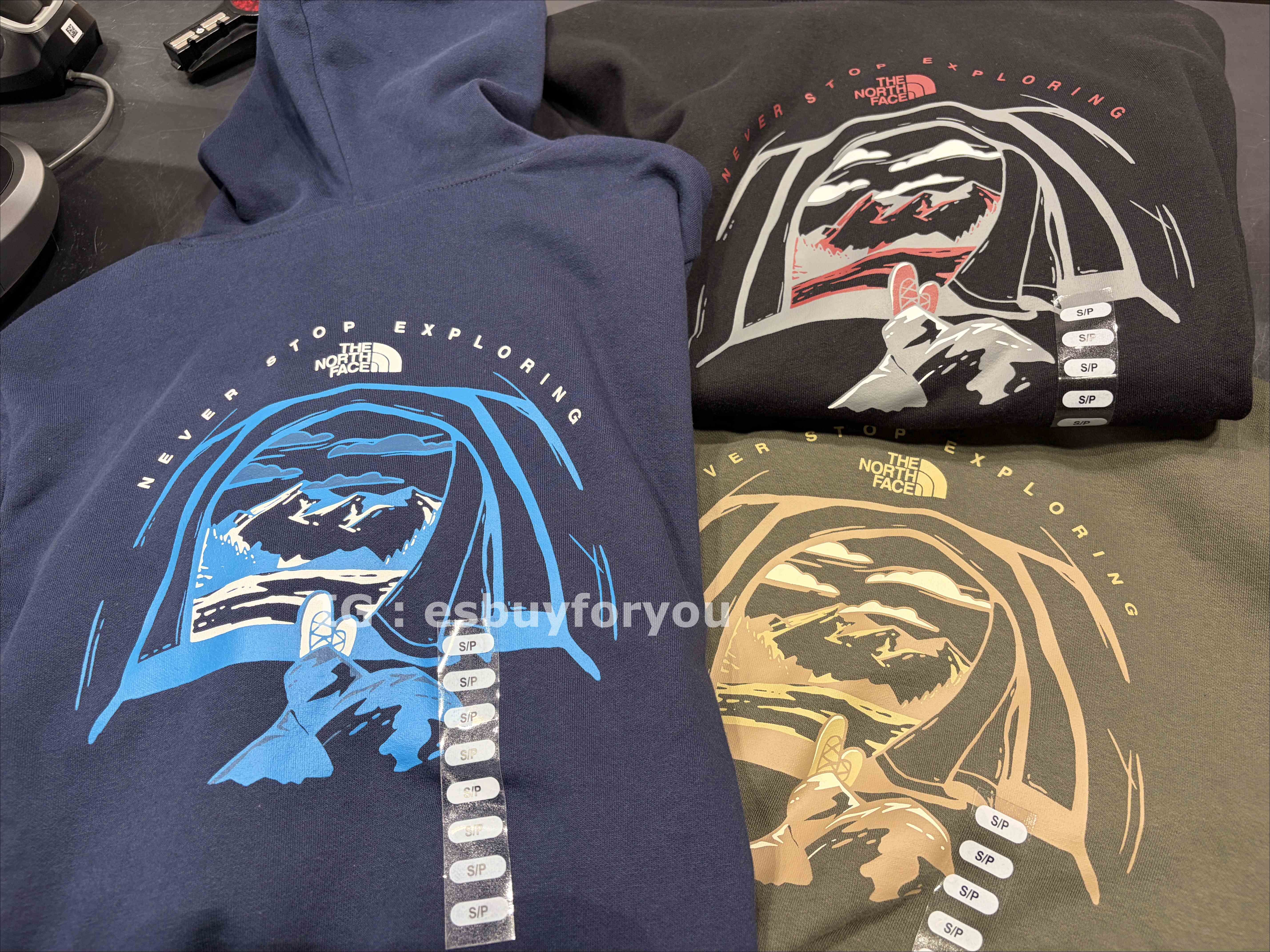 THE NORTH FACE 男大人 露營系列 正反圖 刷毛 帽TEE (3色)