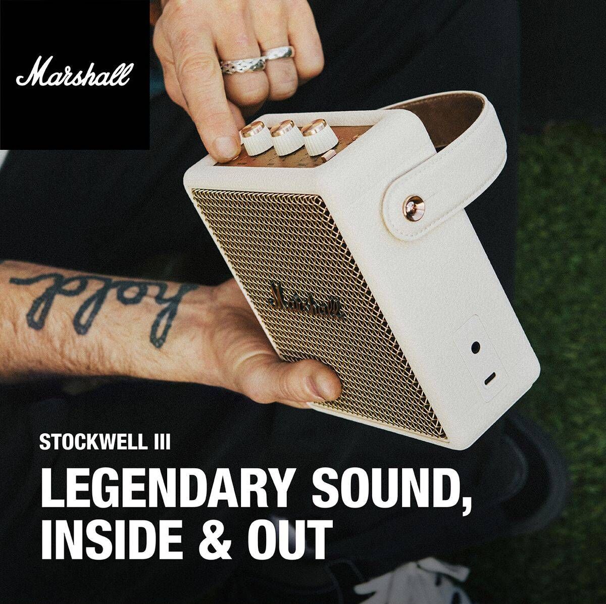 MARSHALL Stockwell III 便攜式藍牙喇叭